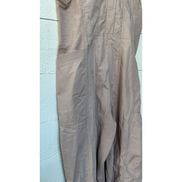 Daily Practice by Anthropologie Zip-Front Jumpsuit Rose S - Picture 12 of 13
